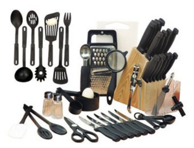 Chefmate 51-Piece Cutlery and Gadget Set