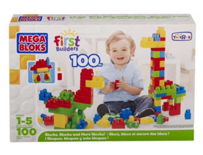 Mega Bloks First Builders 100 Pieces