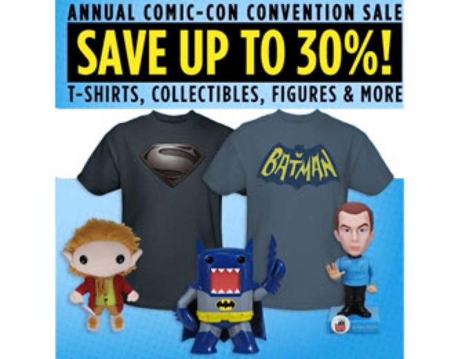 Comic-Con Convention Sale at the WBShop