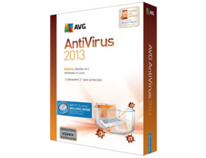 Free w/ Rebate: AVG AntiVirus + PC TuneUp 2013