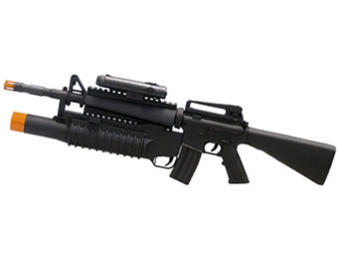 M16A1 Airsoft Rifle & Grenade Launcher