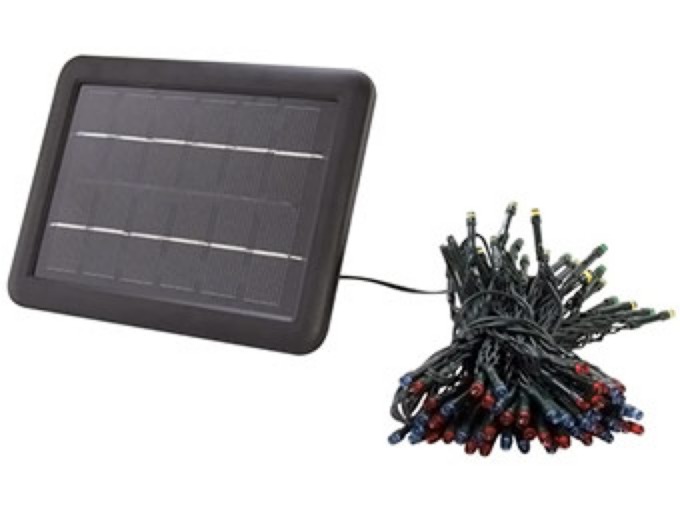 Rosewill 33' Solar 100 LED String Lights