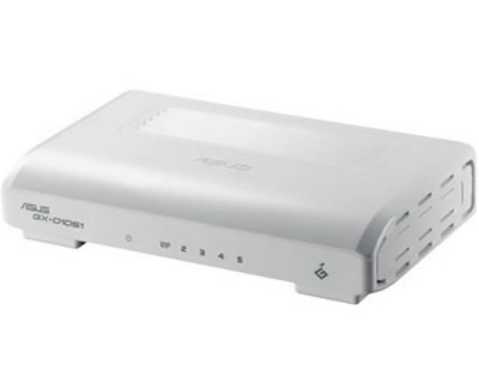 Asus 5-Port Gigabit Switch (GX-D1051/V2)