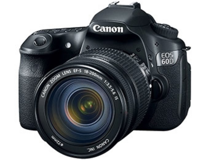 Canon EOS 60D DSLR Camera & 18-135mm IS Lens