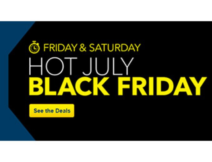 Best Buy July Black Friday Sale
