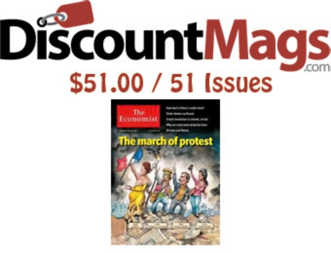 51 Issues of The Economist Magazine