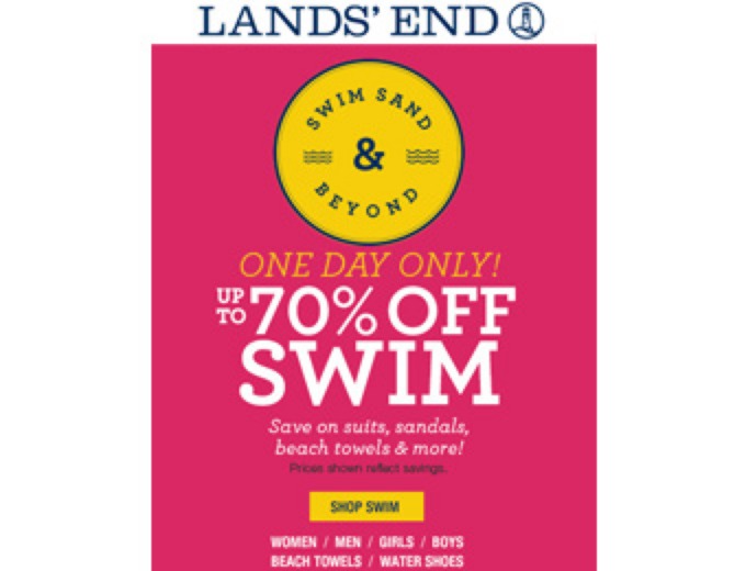 Swim Suits, Towels, & More at Lands' End