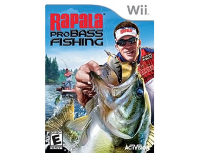 Rapala Pro Bass Fishing Game Nintendo Wii
