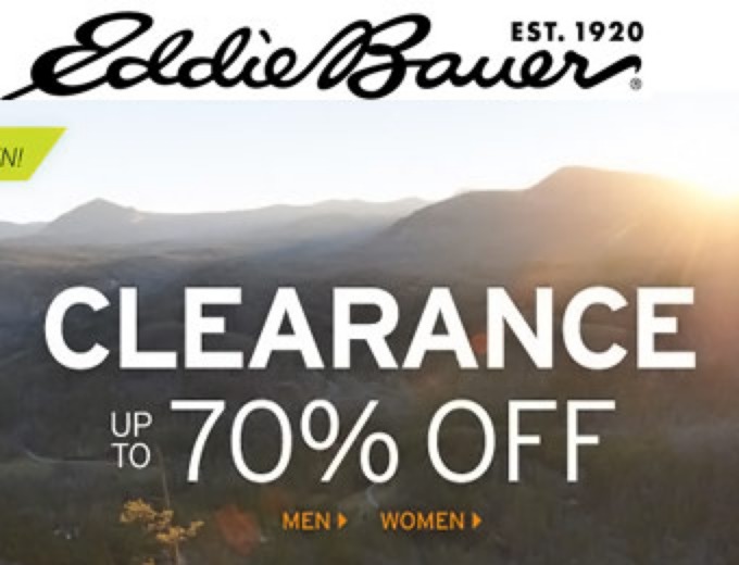 Clearance Items at Eddie Bauer