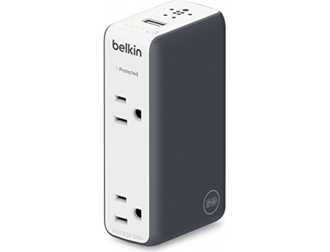 Belkin Dual-Outlet Travel USB Battery