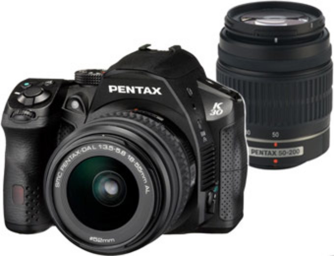 Pentax K-30 Weather-Sealed SLR w/ 2 Lenses