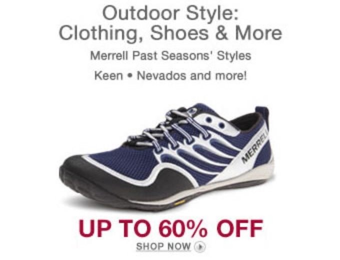 Outdoor Style Clothing, Shoes & More + FS
