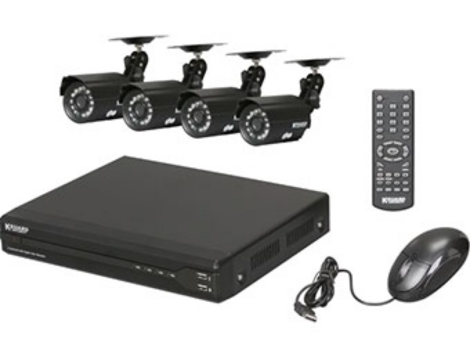 KGuard 4CH DVR/Camera Surveillance Kit