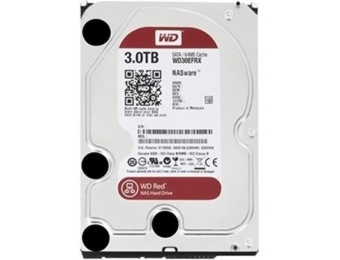 WD Red WD30EFRX 3TB Hard Drive