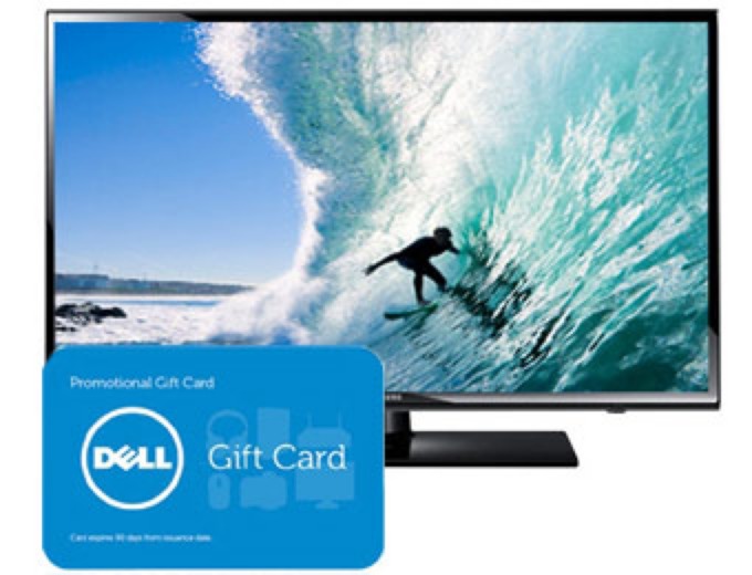 Samsung 32" LED HDTV + $125 Gift Card