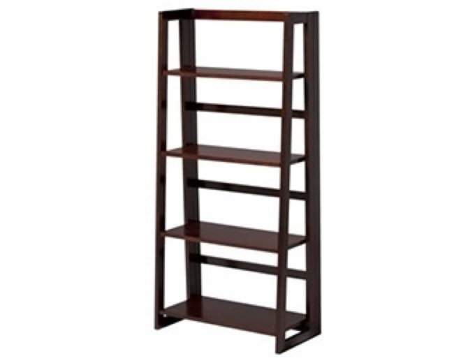 Dolce 4-Shelf Folding Bookcase