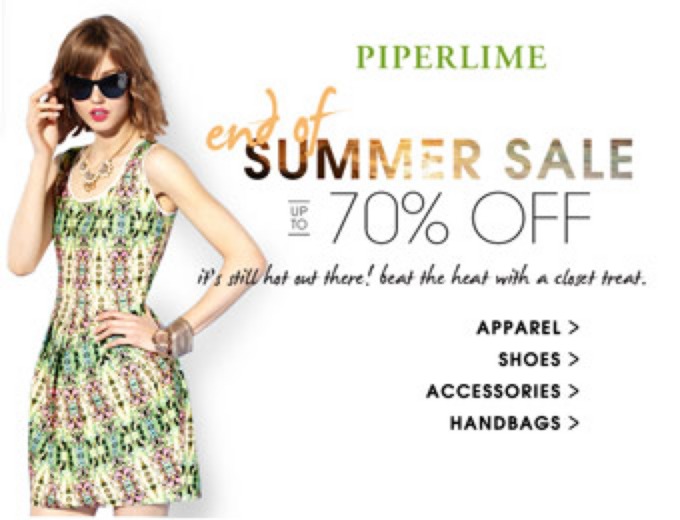 Shoes, Apparel & More at Piperlime + FS