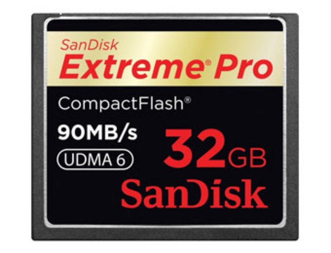 SanDisk 32GB Extreme Pro CF90 Memory Card