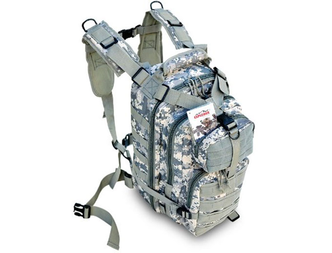 Tactical Assault Pack w/Molle Webbing ACU