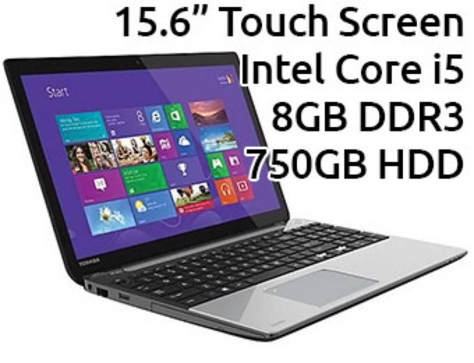 Toshiba L55T-A5290 15.6" Touchscreen Laptop