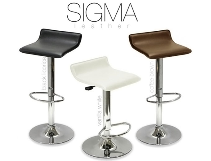Sigma Adjustable Height Swivel Bar Stool