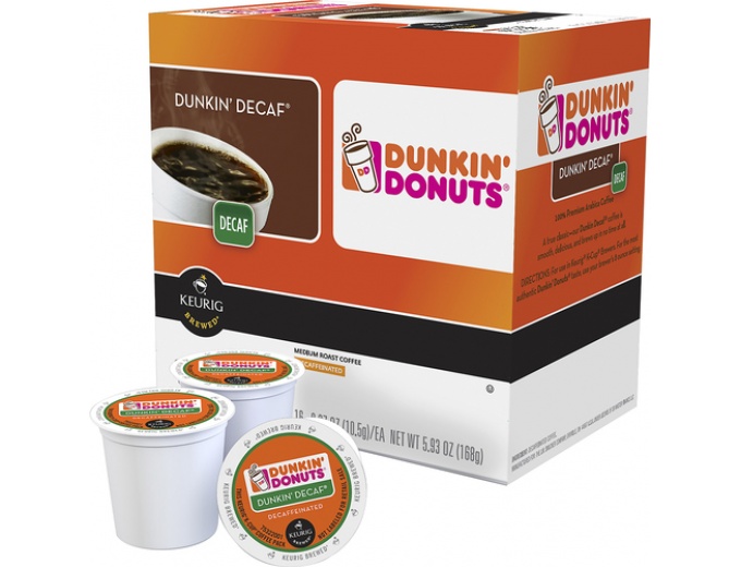 Dunkin' Donuts Decaf Blend K-Cups 16 Pk