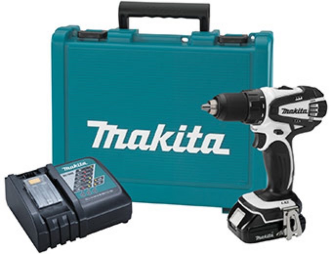 Makita 18V Lithium 1/2" Driver-Drill Kit