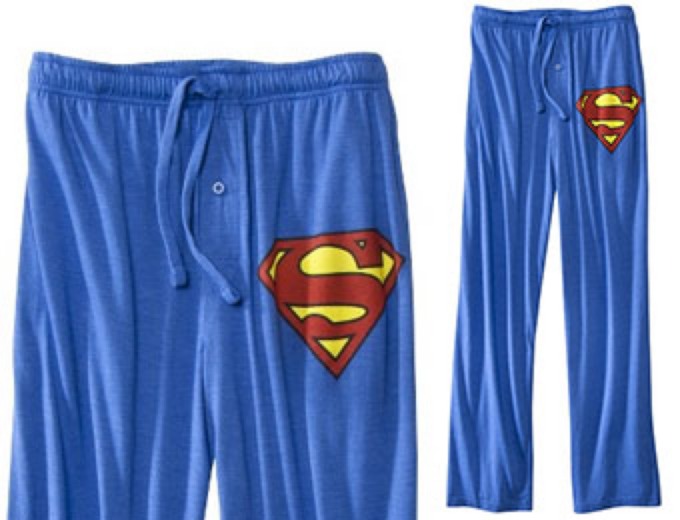 Extra $5 off Men's Superman Sleep Pants