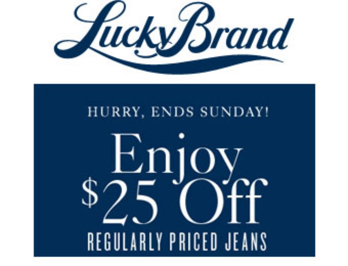 Men's & Women's Lucky Brand Jeans + FS