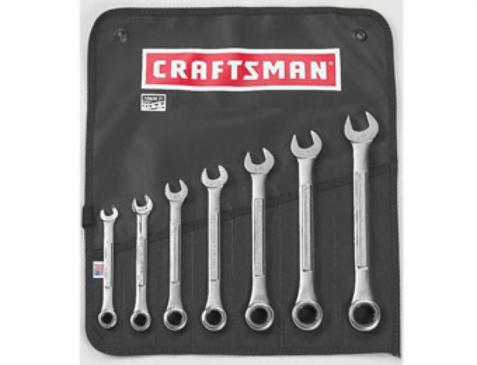 Craftsman 7PC Professional Wrench Set