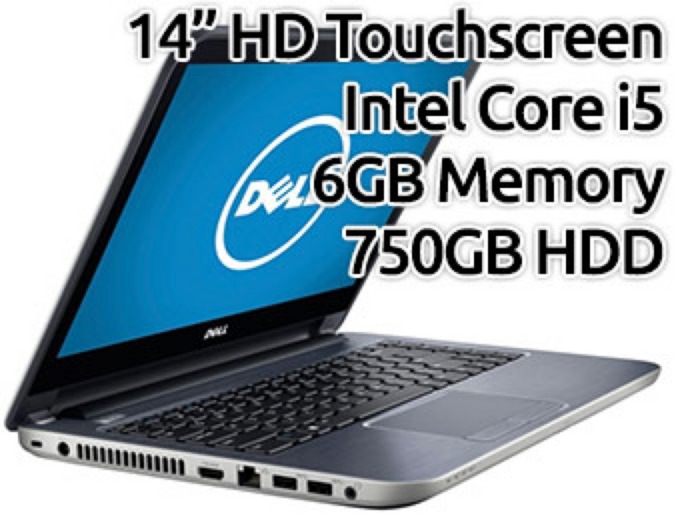 Dell Inspiron 14R 14" Touchscreen Laptop