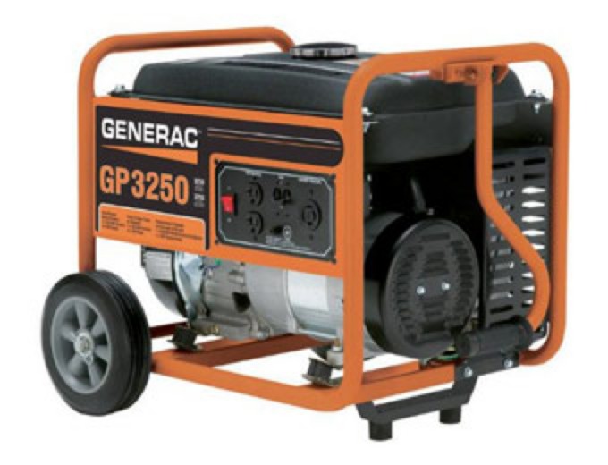 Generac GP3250 3,250 Watt Generator + FS