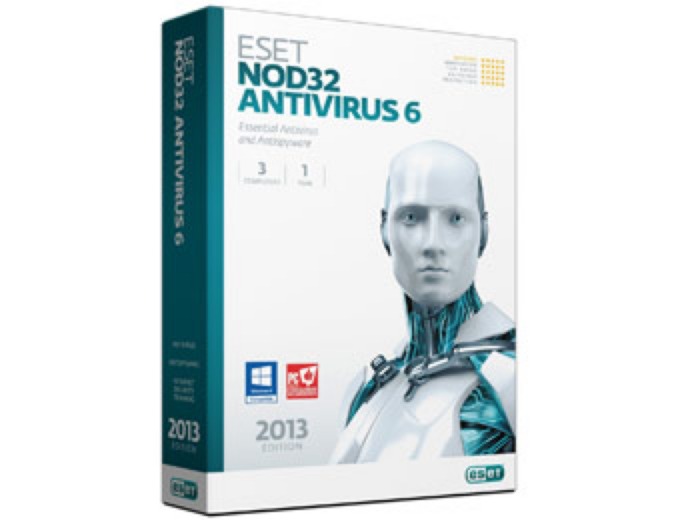 Free after Rebate: ESET Nod32 Antivirus 6 - 3 PCs