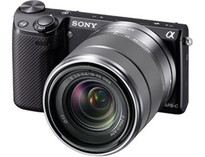 Sony NEX-5RK Compact 18-55mm Digital Camera
