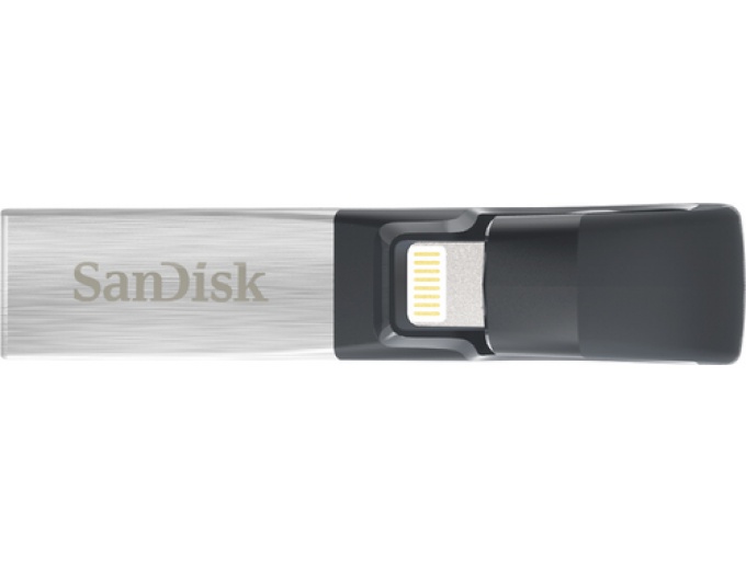 SanDisk iXpand 32GB USB 3.0/Lightning Drive