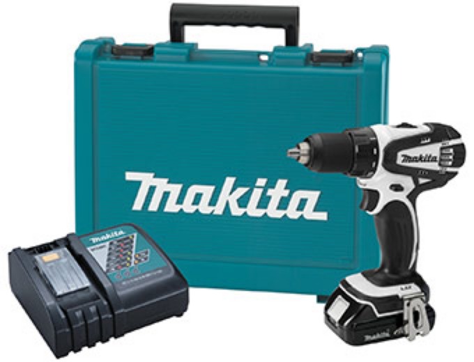 Makita 18-V Lithium 1/2" Driver-Drill Kit