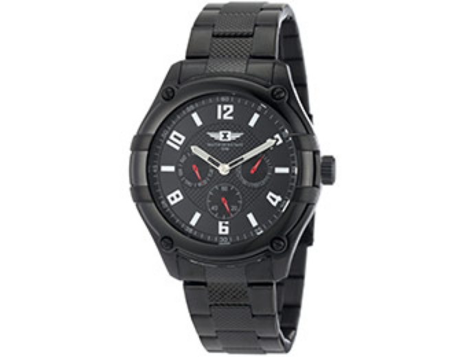 I By Invicta Black Ion-Plated Watch