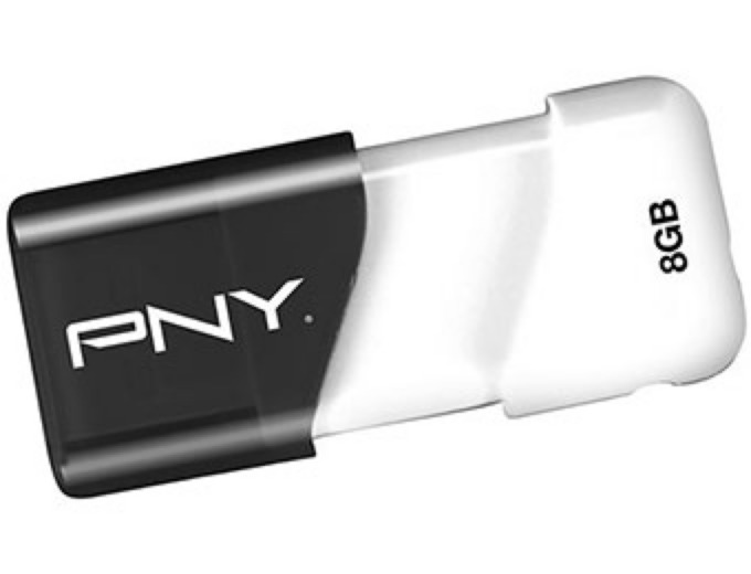 PNY Compact Attaché 8GB USB Flash Drive