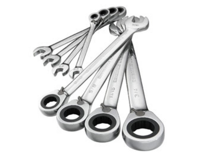 GearWrench 8pc Standard Combo Wrench Set