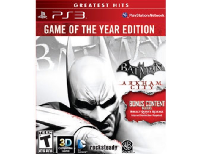 Batman: Arkham City Game of the Year