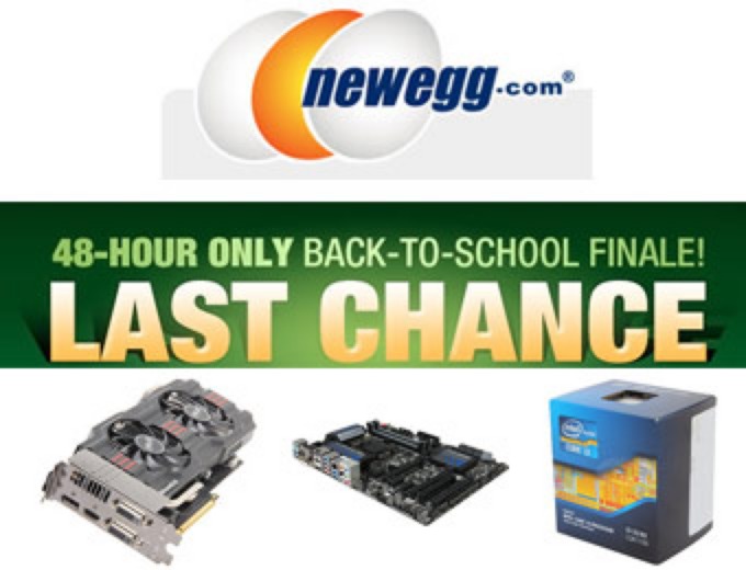 Newegg 48 Hour Sale, 100+ Back to School Deals