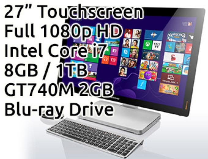 IdeaCentre A730 Touchscreen 27" PC