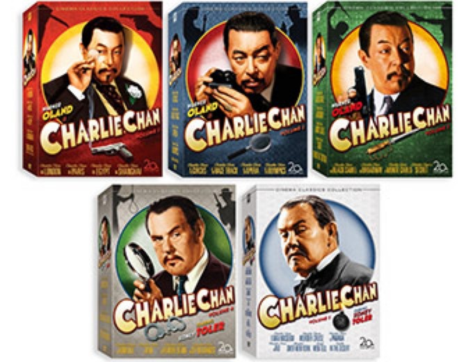 Charlie Chan Collection, Vol. 1-5 DVD