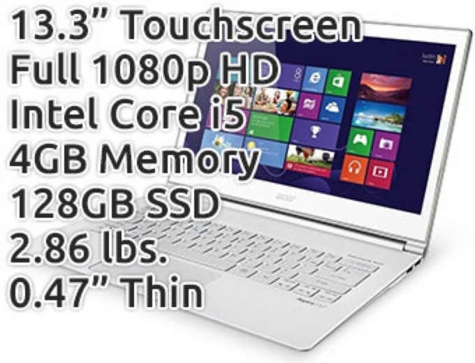 Acer Aspire S7 Touchscreen Ultrabook