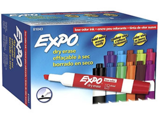 Expo 12ct Dry Erase Markers