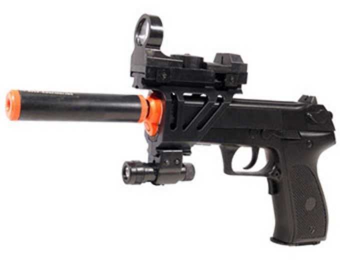 Full Auto Tactical 2026A Airsoft Pistol