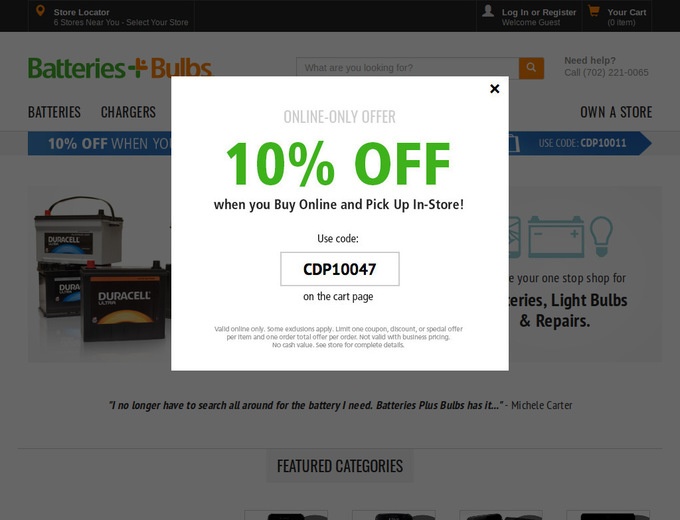 Batteries Plus Coupons BatteriesPlus Discount Codes