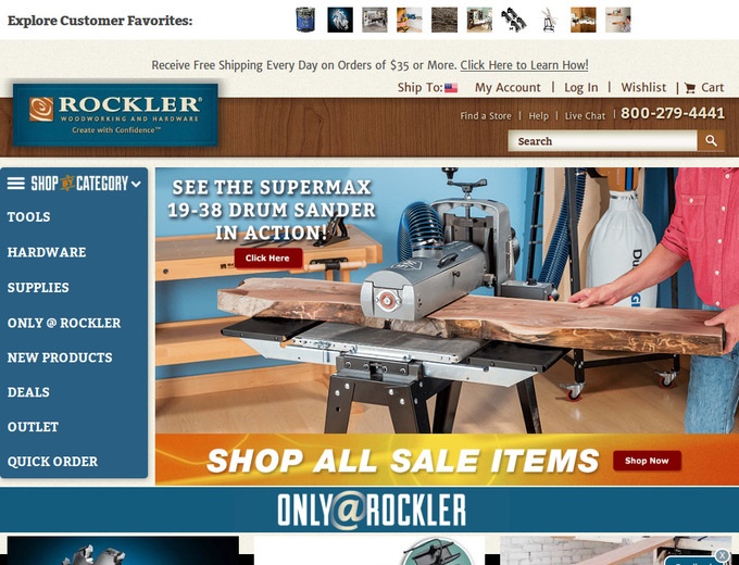Rockler Woodworking and Hardware