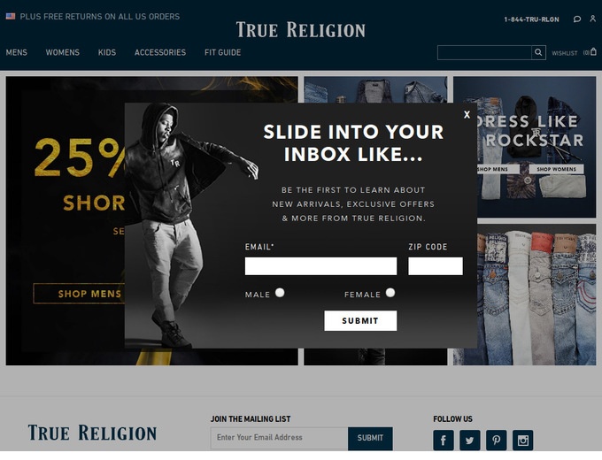 True Religion Brand Jeans